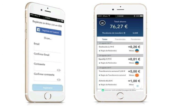 Arbor, la app para ahorrar entre las mejores de Europa