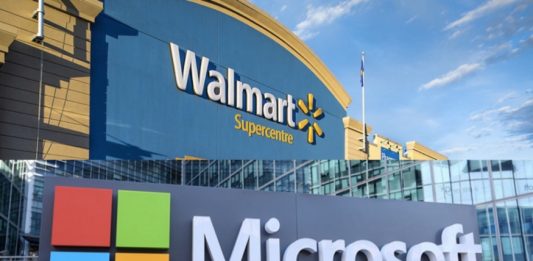 Walmart y Microsoft se unen para hacer frente a Amazon