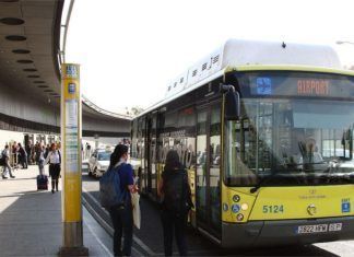 EMT Madrid probará el pago con el móvil en el bus Express Aeropuerto EMT madrid