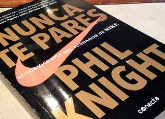 Al emprender “Nunca te pares”, así lo dice Phil Knight