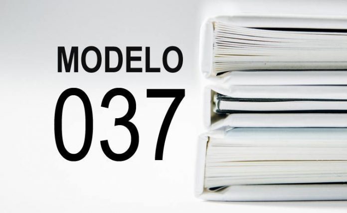 Modelo 037