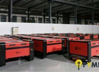 máquina de corte y grabado láser