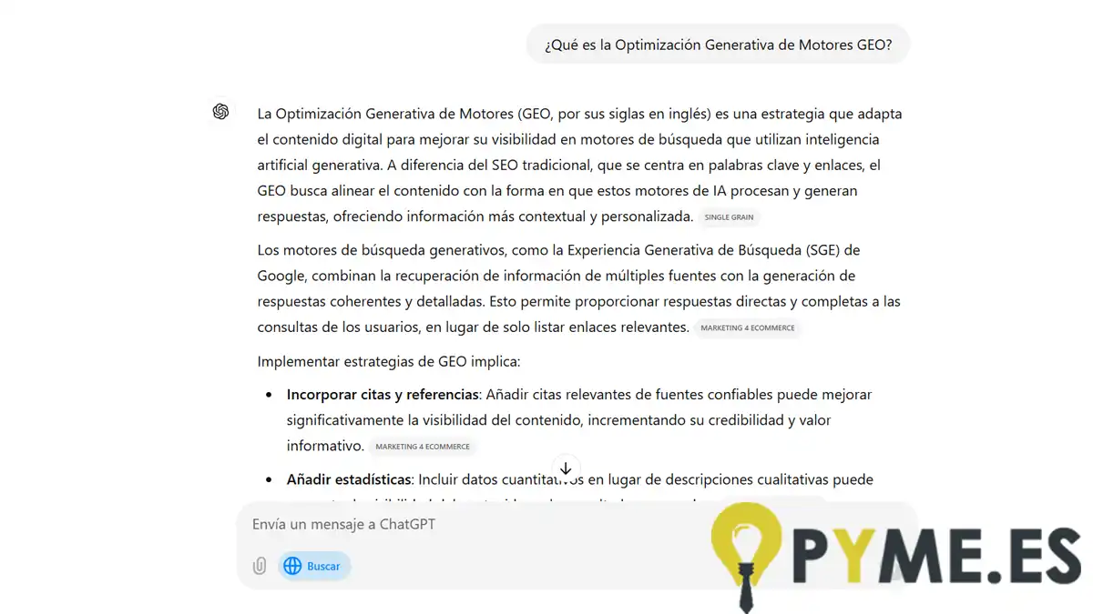 cómo funciona el GEO