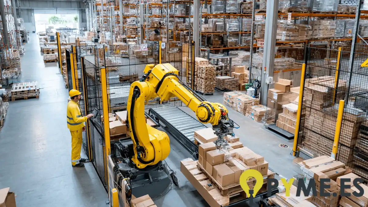 Por qué automatizar con un robot paletizador