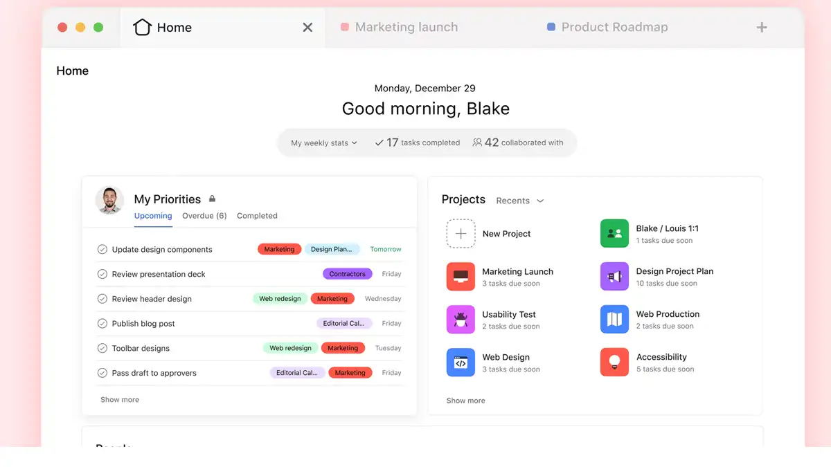 Asana Intelligence herramienta IA empresarial