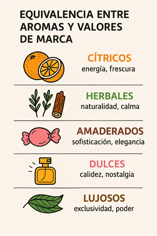 Cómo elegir el aroma corporativo adecuado para tu marca infografía