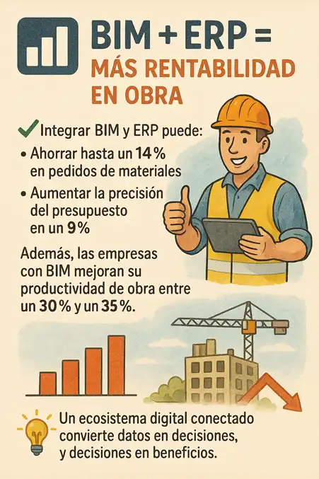 BIM + ERP infografía