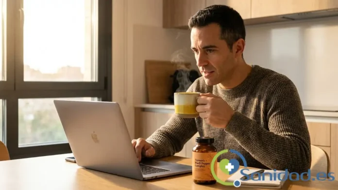 Cúrcuma y pimienta negra para empresarios