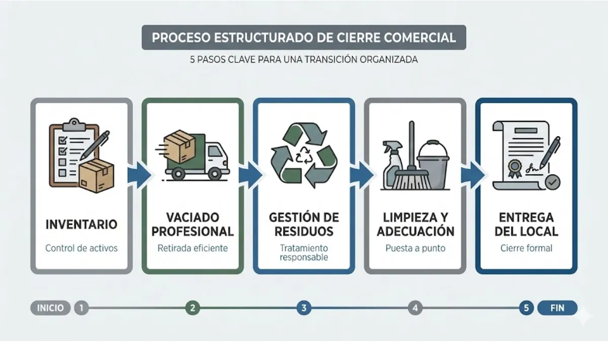 Infografía – “El proceso correcto del cierre”