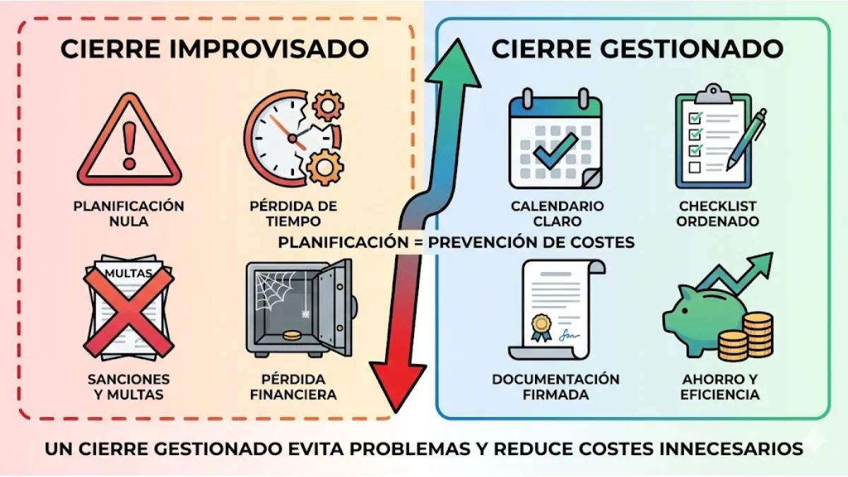 Infografía – “Errores frecuentes que encarecen el cierre”