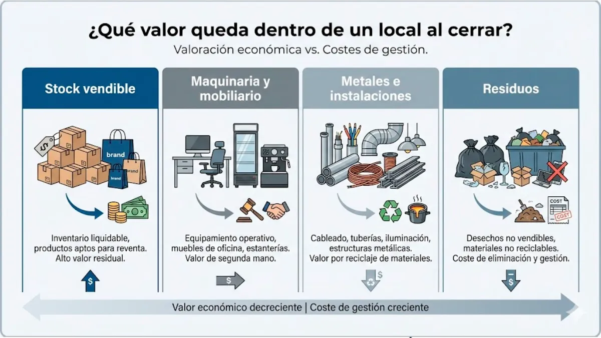 What Value Remains Inside a Commercial Space infografía