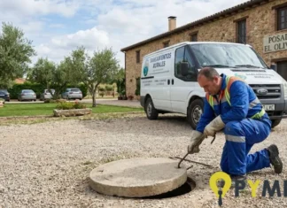 Cada cuánto limpiar la fosa séptica de un negocio rural en España