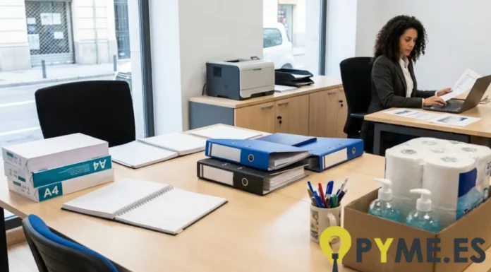 Cómo optimizar la compra de suministros de oficina en una pyme