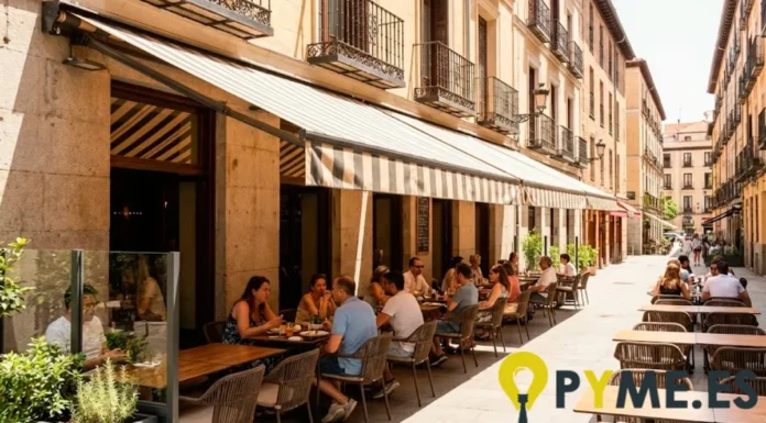 Tipos de toldos más recomendados para terrazas de hostelería en Madrid