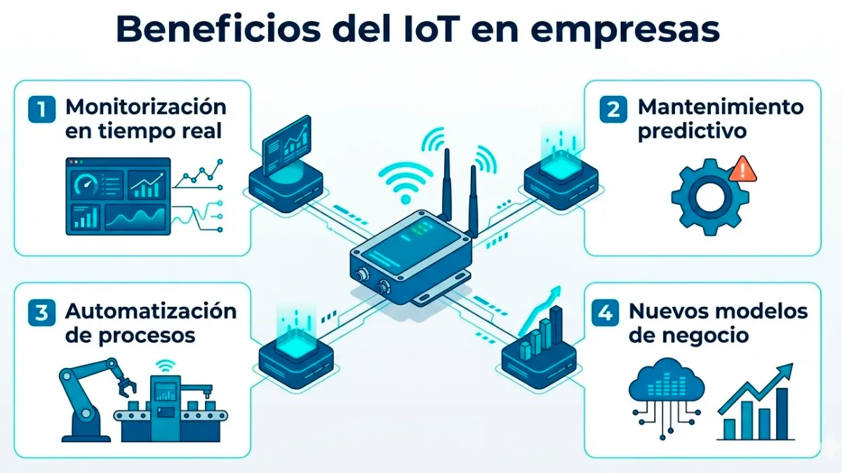 beneficios del IoT en empresas