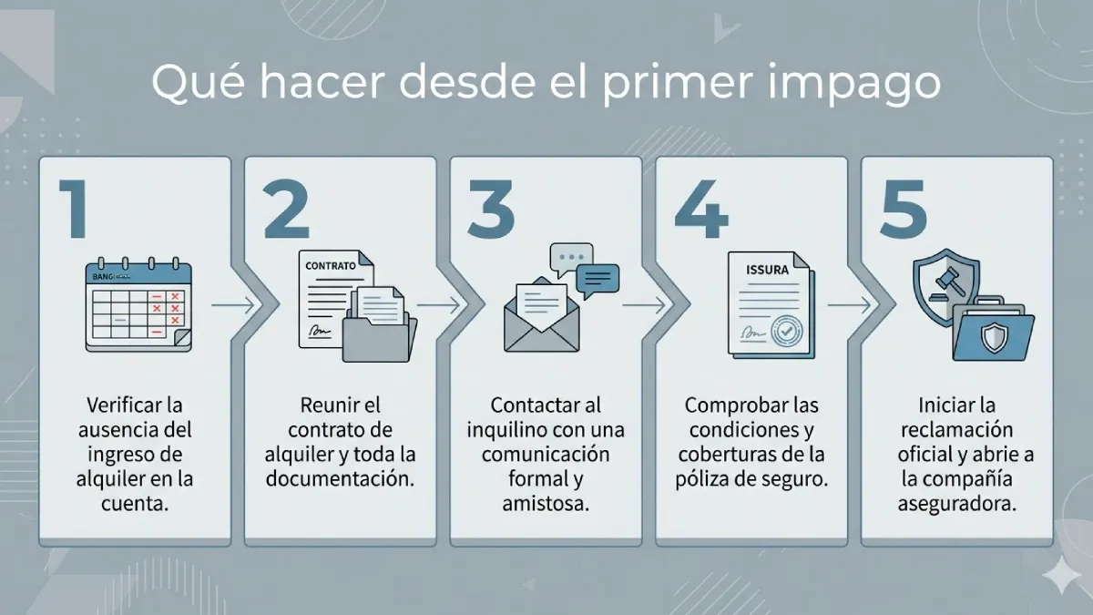 cómo gestionar un impago