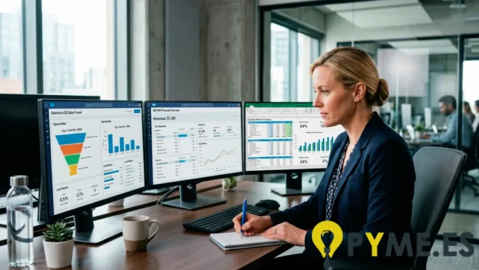 cómo unificar CRM y ERP con inteligencia artificial en una pyme