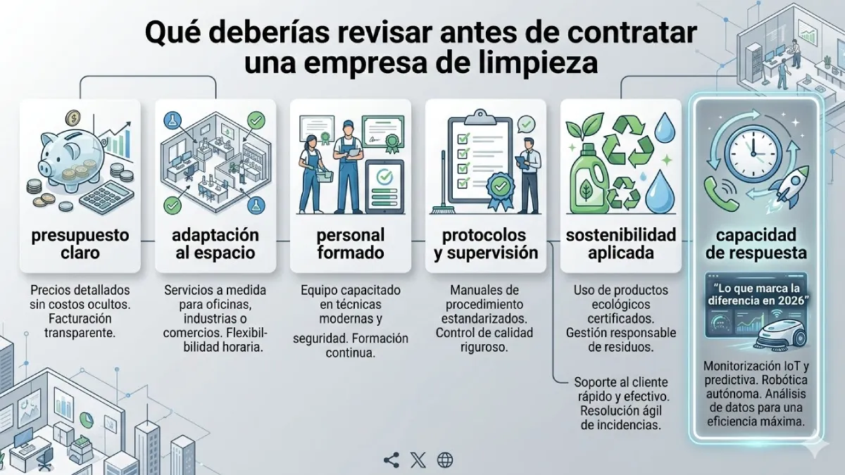 contratar una empresa de limpieza en 2026