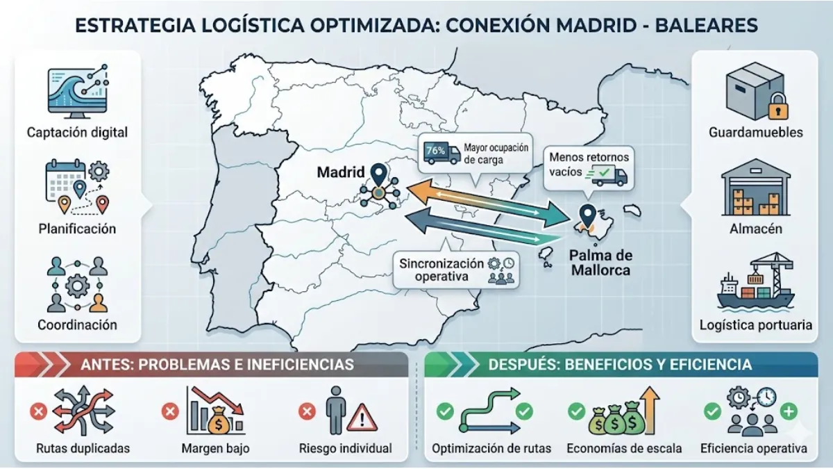 Mudanzas El Chico de la Furgoneta y Mudanzas Maiorica