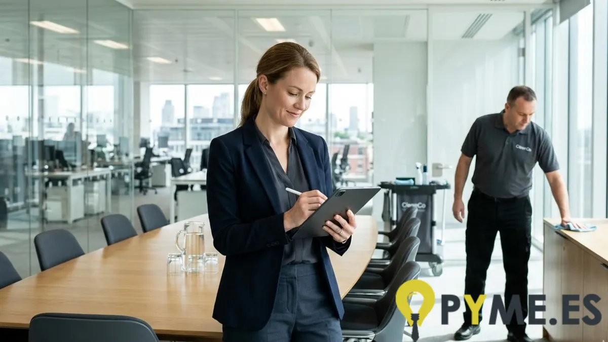 limpieza profesional en oficinas
