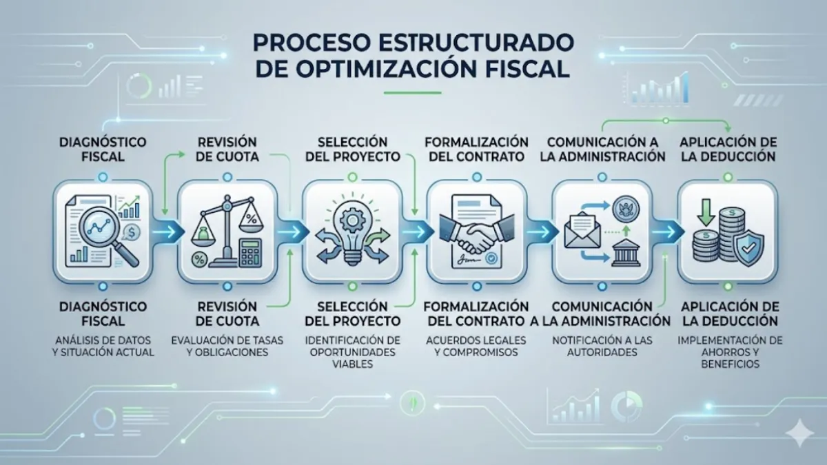proceso de aplicación del mecanismo de optimización fiscal