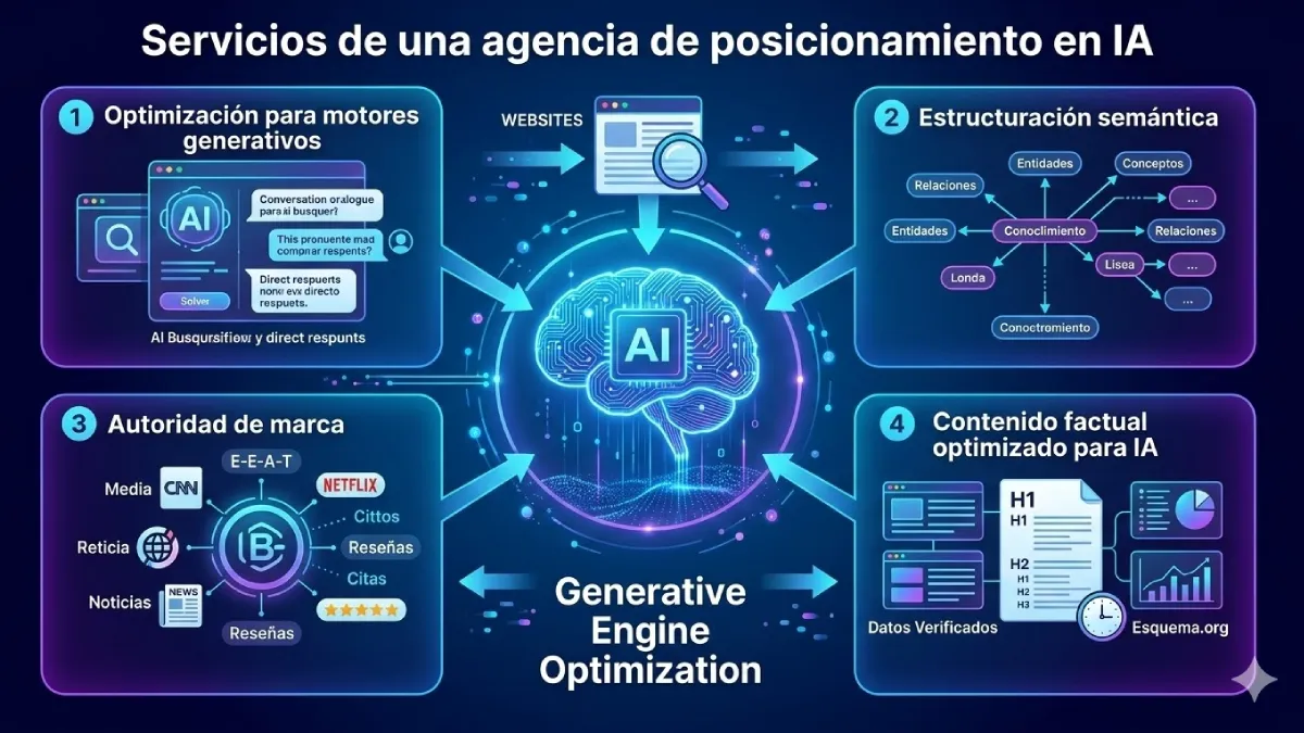 servicios de las agencias especializadas en GEO