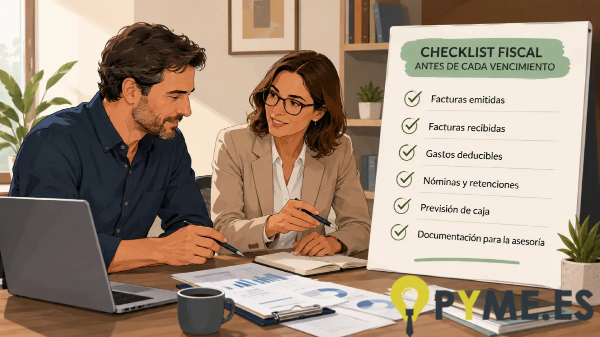 checklist de gestión contable y fiscal