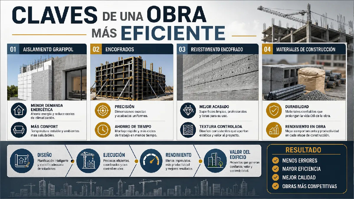 claves de una obra más eficiente infografía
