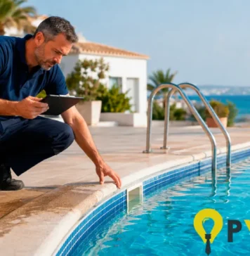 detección de fugas en piscinas de negocios turísticos antes de la temporada alta