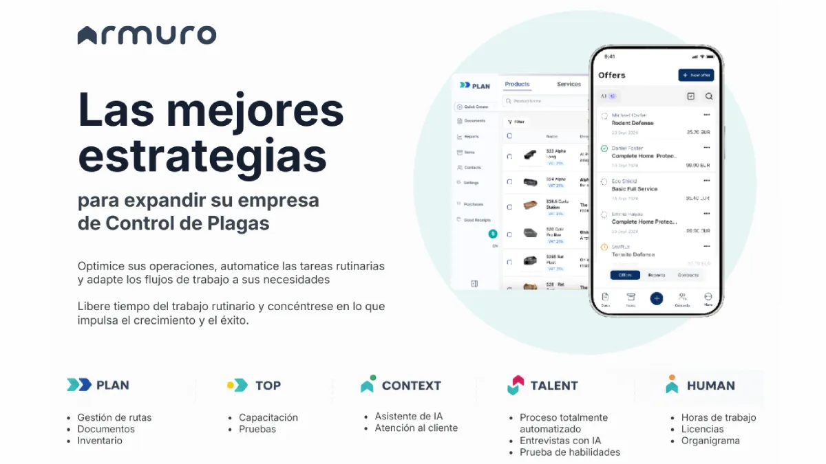 software para empresas de control de plagas