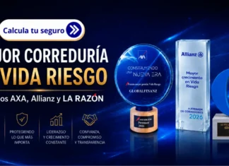 Globalfinanz recibe el Premio Mejor Correduría de Seguros de Vida Riesgo de LA RAZÓN Premio Mejor Correduría de Seguros de Vida Riesgo
