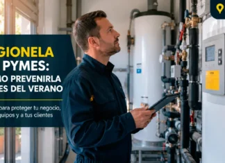 Plan de prevención de legionella en pymes: qué revisar antes del verano Qué debe revisar una pyme para prevenir la legionella antes del verano