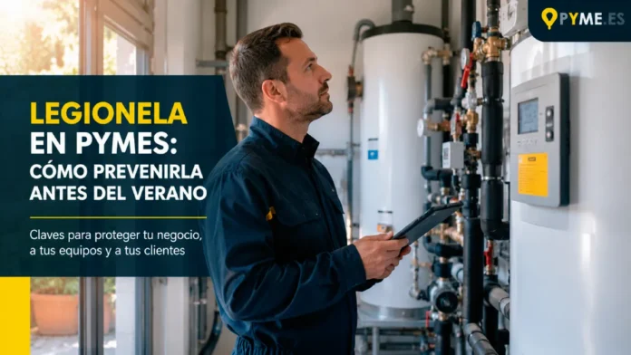 Qué debe revisar una pyme para prevenir la legionella antes del verano