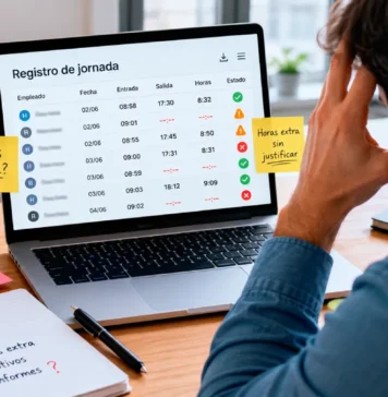 qué errores evitar en el registro de jornada de una pyme ante una inspección