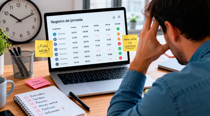 Errores que siguen cometiendo las empresas con el registro de jornada qué errores evitar en el registro de jornada de una pyme ante una inspección