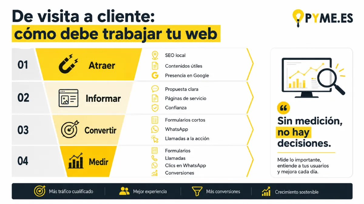 cómo debe trabajar tu web
