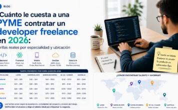 cuánto cuesta contratar un developer freelance en España en 2026