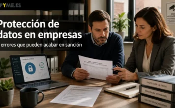 qué errores de protección de datos pueden sancionar a una empresa