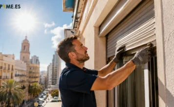 qué hacer si una persiana se atasca con el calor en Valencia