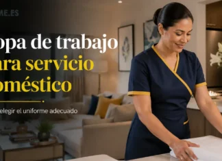 Ropa de trabajo para servicio doméstico: qué ofrece Uniformes Mayoral y cómo elegir uniforme ropa de trabajo para servicio doméstico infografía