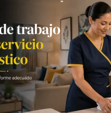 ropa de trabajo para servicio doméstico infografía