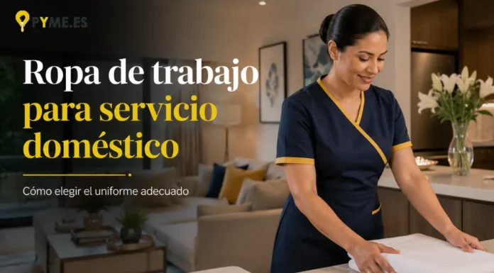 ropa de trabajo para servicio doméstico infografía