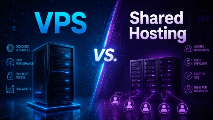 VPS vs Shared Hosting VPS o hosting compartido para una web